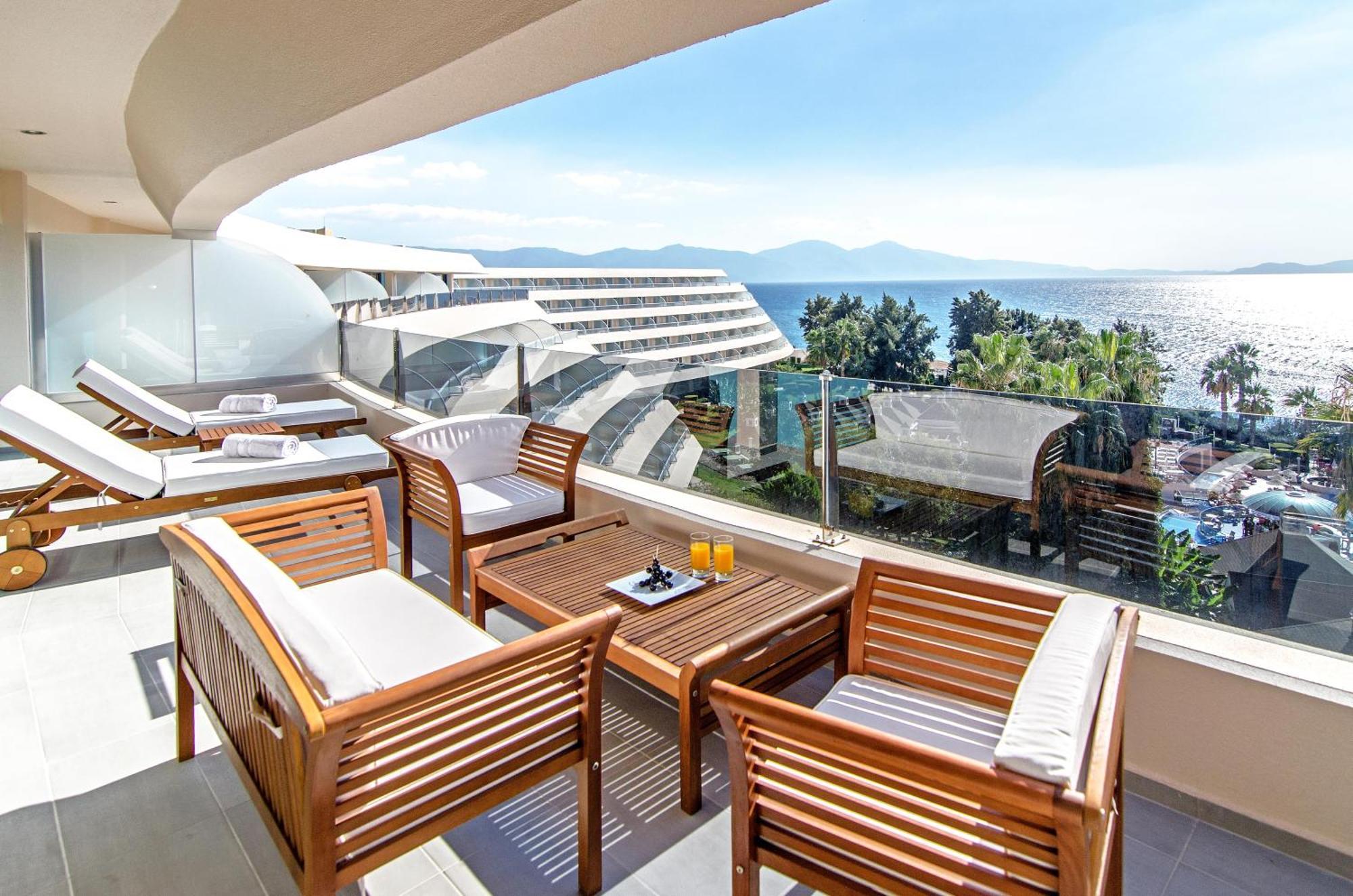 Hotel The Grand Blue Sky International Kusadası Exteriér fotografie