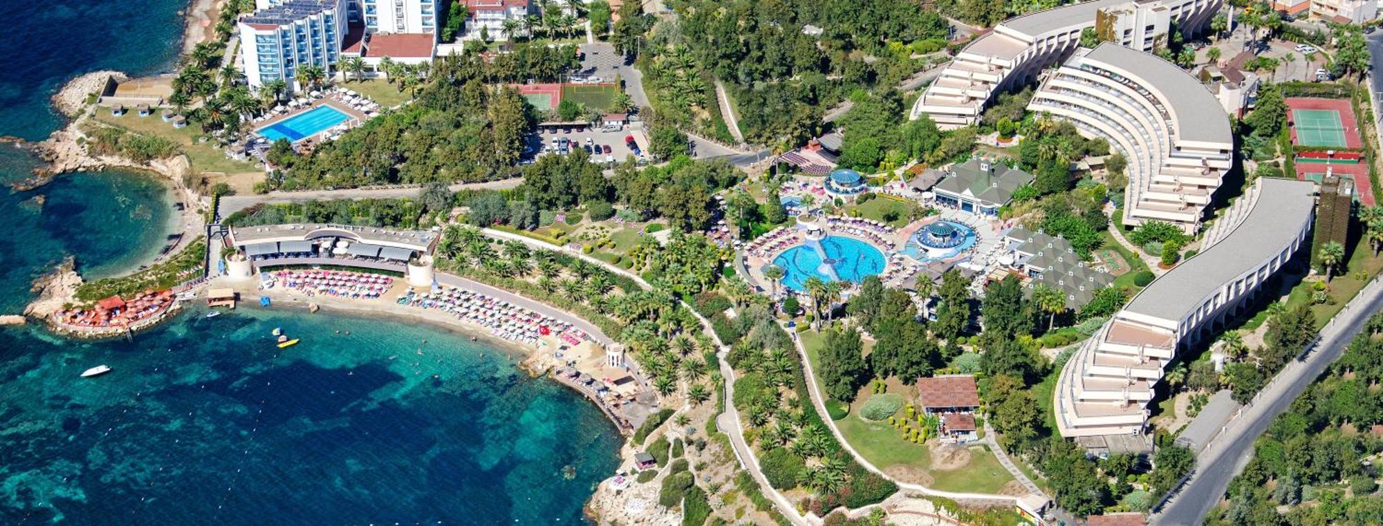 Hotel The Grand Blue Sky International Kusadası Exteriér fotografie
