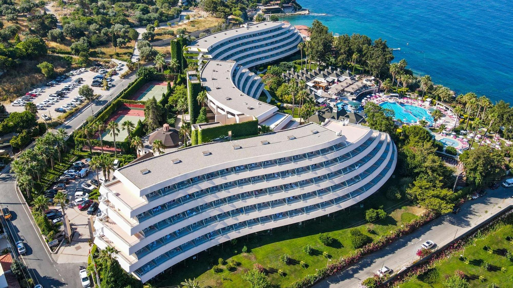 Hotel The Grand Blue Sky International Kusadası Exteriér fotografie